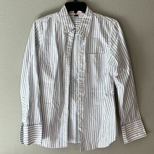 J. Crew slim fit button down cotton shirt size M